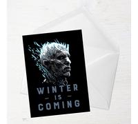 Game of Thrones Winter Is Coming Greetings Card - Large Card