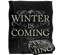 Game Of Thrones Winter Is Coming Scroll Silky Touch Super Soft Throw Blanket 152 X 127 Cm