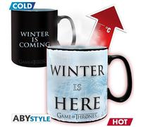 Game Of Thrones Winter Is Here Magic Mug Changes Image 460ml Iron Throne