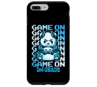 Game On 2nd Grade Back To School Funny Panda Bear Gamer Case for iPhone 7 Plus/8 Plus