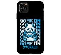 Game On 3rd Grade Back To School Funny Panda Bear Gamer Case for iPhone 11 Pro Max