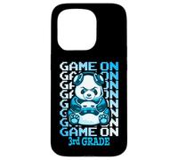 Game On 3rd Grade Back To School Funny Panda Bear Gamer Case for iPhone 15 Pro