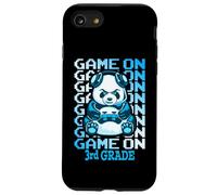 Game On 3rd Grade Back To School Funny Panda Bear Gamer Case for iPhone SE (2020) / 7/8