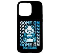 Game On 4th Grade Back To School Funny Panda Bear Gamer Case for iPhone 15 Pro Max
