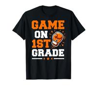 Game On First Grade Student Back to School Learning Boxing Value Graphic T-Shirt