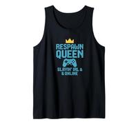 Game On Queen Gamer Girl Confidence Tank Top