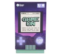 Game On! - The ultimate test for gaming gurus. Put your knowledge to the test with this card game, build your heart, and become the champion. 8+ / 2+ Players. Trivia Games Travel Games for Gamers