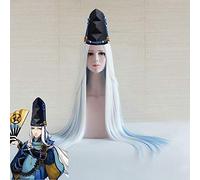 Game Onmyoji Cosplay Wig Abe No Seimei Cosplay Wigs Heat Resistant Synthetic Halloween Carnival Party Haruaki/haruakira Wig