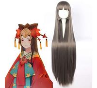 Game Onmyoji Cosplay Wig Guinv Hongye Cosplay Wig Heat Resistant Synthetic Wig Halloween Carnival Party Women Cosplay Wig