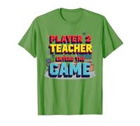 Game Over Back to School: Teacher Entered The Game T-Shirt, Men, Grass, S