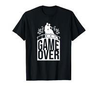 Game Over Funny Just Married Gamer Wedding Gift T-Shirt