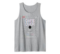 Game Over Play Again Yes No Retro Gamer Arcade Aesthetic Tank Top