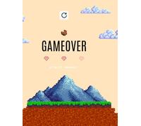 Game Over - Start Again Notebook: 8.25x11 inches, Softcover & Hardcover Options, 100 Lined Pages