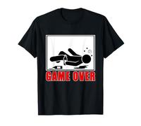 Game Over too drunk alcohol - drinking too much drunk T-Shirt