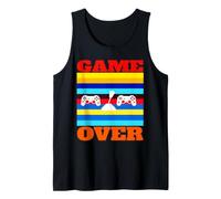 Game Over Vintage Retro Video Games Gaming Tank Top