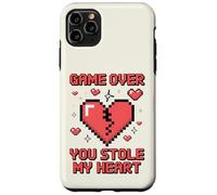 Game Over You Stole My Heart Pixel Gamer Case for iPhone 11 Pro Max