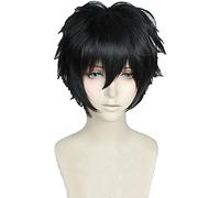 Game P5 Persona 5 Kurusu Akira Joker Hero Short Black Cosplay Costume Wig Heat Resistant Synthetic Hair Wigs + Wig Cap