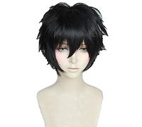 Game P5 Persona 5 Kurusu Akira Joker Hero Short Black Cosplay Costume Wig Heat Resistant Synthetic Hair Wigs + Wig Cap