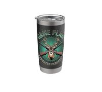 Game Plan Executed Perfectly Deer Hunter Buck Rifle Stainless Steel Insulated Tumbler