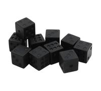 Game Playings Rounded Block Math Teaching Educational Toy Dices Small Colorful Acrylic Six Sided Dices Cubes With Dots Acrylic
