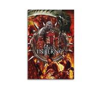Game Poster Dante's Inferno Poster Decorative Painting Canvas Wall Posters And Art Picture Print Modern Family Bedroom Decor Posters 24x36inch(60x90cm)
