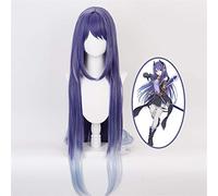 Game Princess Connect! Re Dive Shijo Rei Cosplay Wigs Gray Purple Mix Long Heat Resistant Synthetic Hair wig Pelucas + Wig Cap