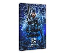 Game Rainbow Six Siege Operator Fuze Poster (20) Canvas Poster Bedroom Decor Sports Landscape Office Room Decor Gift Frame-style 12x18inch(30x45cm)
