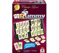 Game Rummy with extra large figures.
