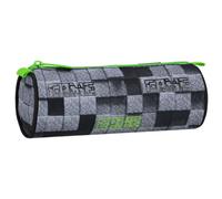 Game School Pencil Case Round for Boys School Supplies Pouch 22x8x8 cm