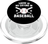 game sticks graphic funny there is no crying in baseball PopSockets PopGrip for MagSafe