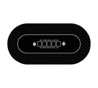Game Table Cover, Poker Table Cover | Large Game Mat 120x60cm,Non Slip Card Table Covers for Poker Party, Fundraisers, Rallies, Theme Parties
