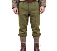 Game Technical Apparel Men’s Ascot Derby Tweed Breeks - Water Repellent Shooting Breeks with Adjustable Cuffs
