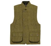 Game Technical Apparel Men’s Ascot Derby Tweed Gilet - Water Repellent Country Waistcoat with Quilted Lining