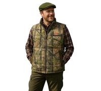 Game Technical Apparel Mens HB410 Vantage Camouflage Padded Bodywarmer - Jungle Print Camo Gilet