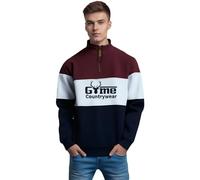 Game Technical Apparel Unisex Adults Unisex Breathable Durable Half Zip Neck Embroidered Sweatshirt Classic Country Pullover Jumper High-Neck Top - Comfortable & Stylish Casual Wear