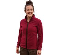 Game Technical Apparel Womens Penrith Fleece Zip Top - Ladies Warm Winter Jacket, Anti-Pill 300gsm, Country Style Zip Neck Cardigan with Pockets Rose