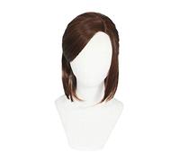 Game The Last of Us Ellie Cosplay Wig Brown Short Cosplay Wigs Heat Resistant Synthetic Hair Helloween