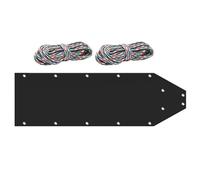 Game Transport Sled - Deer Drag Carrier, Snow Train Authority, Strong Hunting Sledge with Rope Boundaries for Ice Travel, Firewood Transport and Field Restoration in Hard Winter Environments