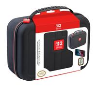 RDS - Licensed Nintendo Switch 2, Nintendo Switch OLED & Nintendo Switch Systems Game Traveler Deluxe System Case - Holds AC Adapter, HDMI Cable, Joy-Con Straps & Game Card Case & Cards