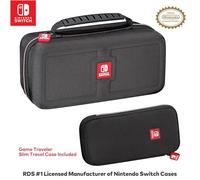 Game Traveler Nintendo Switch Go Play System Case - Switch Case for Switch OLED, or Switch, 2 Cases-In-One, Allows You To Travel With Your Full System or Just the Slim Switch Case, Licensed by