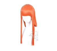 Game Umamusume Pretty Derby Silence Suzuka Cosplay Wig Orange Straight Hair Heat-resistant Fiber Hair + Wig Cap Halloween
