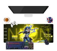 Game Valorant Jett Omen Phoenix Viper Mouse Pad | Gamer Mouse Mat XL | Office, Study & Home Use | Non-Slip Base + Soft Surface (4, 31.5 x 11.8 x 0.12 inches)