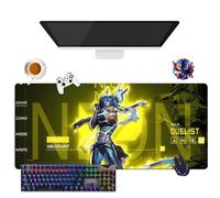 Game Valorant Jett Omen Phoenix Viper Mouse Pad | Gamer Mouse Mat XL | Office, Study & Home Use | Non-Slip Base + Soft Surface (4, 35.4" × 15.7" × 0.12")