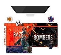 Game Valorant Jett Omen Phoenix Viper Mouse Pad | Gamer Mouse Mat XL | Office, Study & Home Use | Non-Slip Base + Soft Surface (6, 35.4" × 15.7" × 0.12")