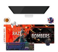 Game Valorant Jett Omen Phoenix Viper Mouse Pad | Gamer Mouse Mat XL | Office, Study & Home Use | Non-Slip Base + Soft Surface (6, 31.5 x 11.8 x 0.12 inches)
