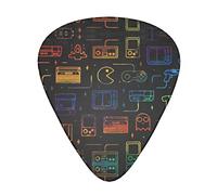 Game Video Gaming Pattern Electric Guitar Pieces Thin, Medium, Heavy And Overweight Picks For Acoustic Guitars Electric Guitar Ukulele