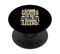 Game Warden - I'm Not Getting Old, I'm Becoming A Legend PopSockets Adhesive PopGrip
