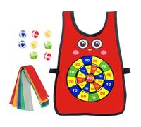 Game with Adhesive Harnesses - Ball Throwing Game - Outdoor Toy for Beach Garden Park School Physical Education Group Activities for All Ages