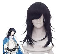 Game Yamatonokami Yasusada Cosplay Wig Touken Ranbu Online Mix Blue Purple Heat Resistant Synthetic Hair Costume Party Wigs