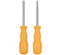 Gamebit Screwdriver Set, 3.8mm & 4.5mm Security Screwdriver Bit Screwdriver Tools for Opening NES SNES N64 Super Nintendo 64 Cartridges & Systems - Orange